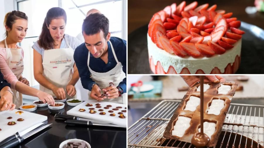 Un cours de pâtisserie gourmand