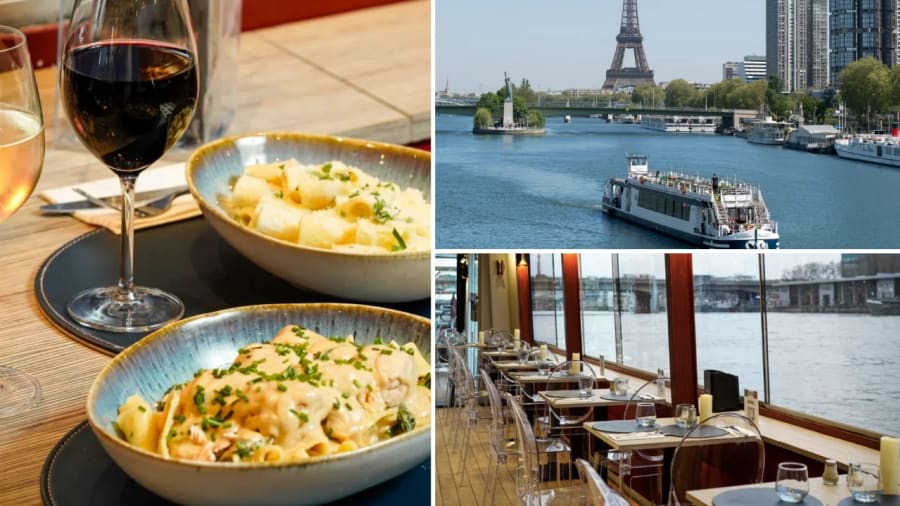 Déjeuner croisière sur la Seine