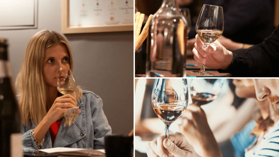 dégustation de vin