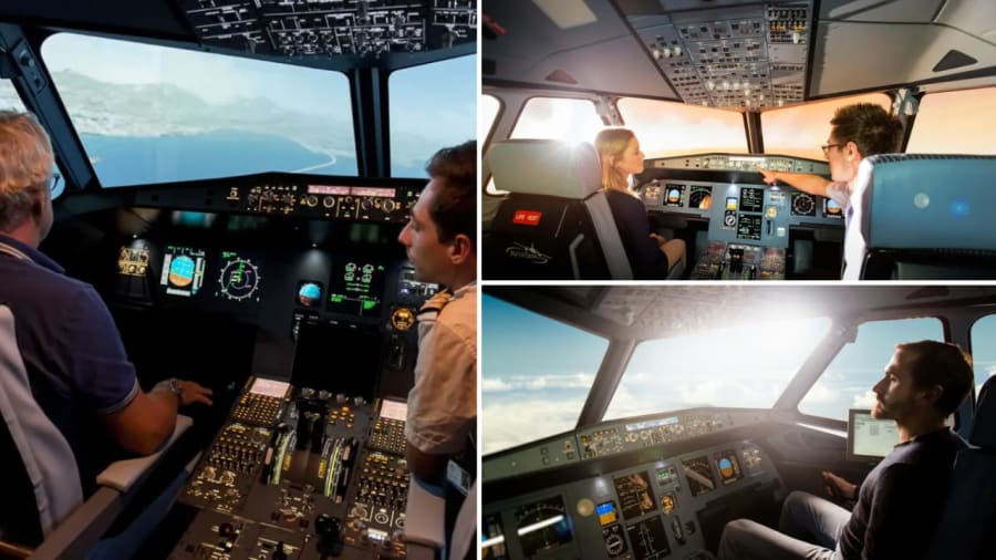 simulateur avion