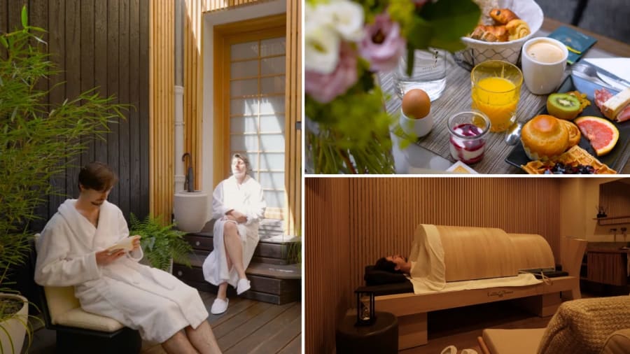 Spa & petit déjeuner à l'Hôtel Littéraire