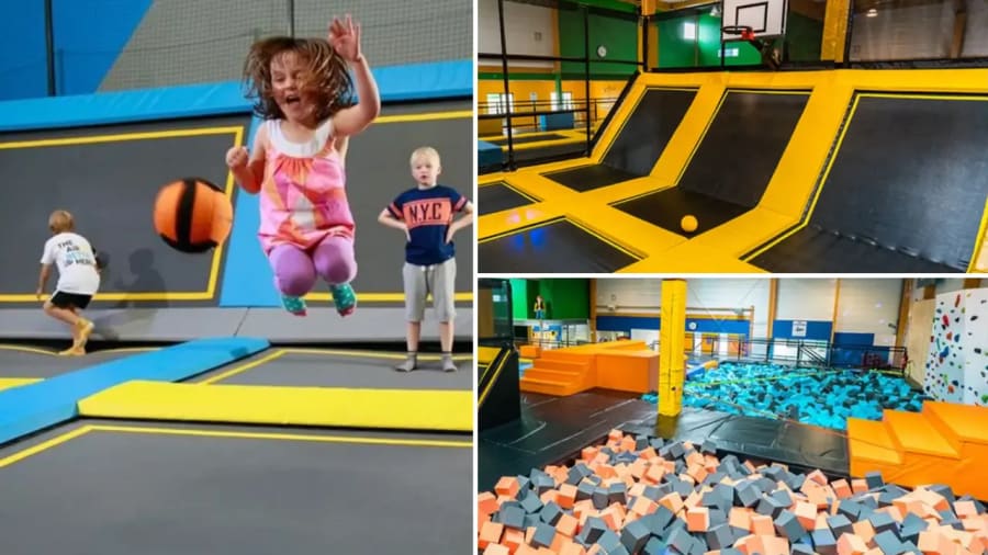 activite enfant trampoline parc