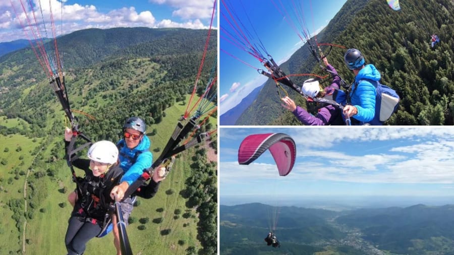 vol en parapente