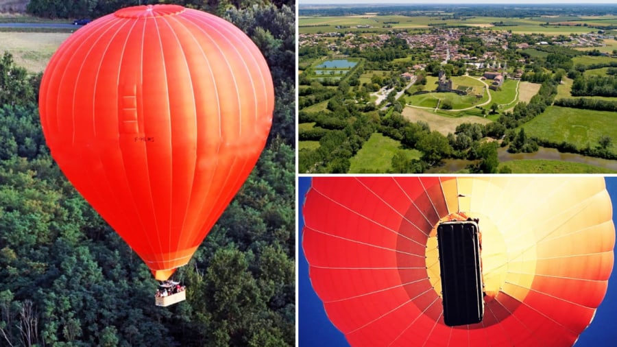 vol en montgolfière