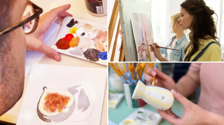 atelier peinture