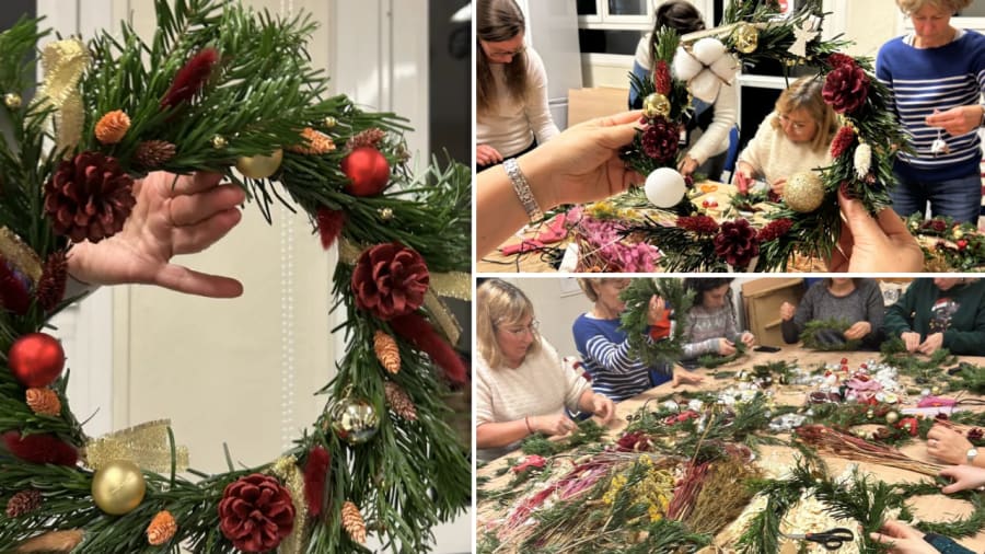 couronne de noel