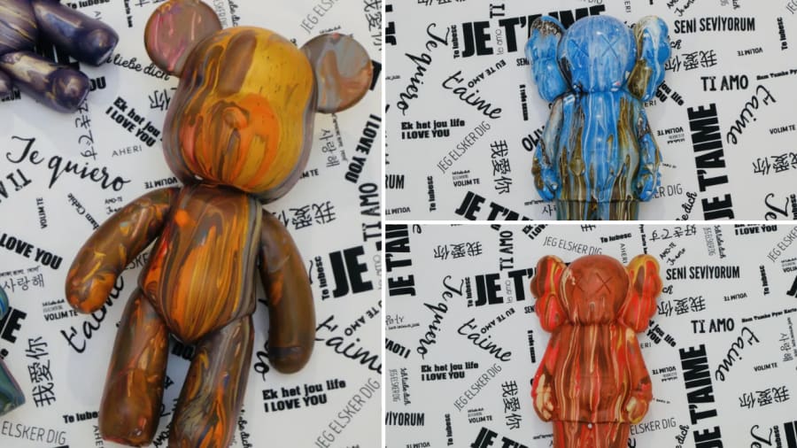 atelier pouring bear