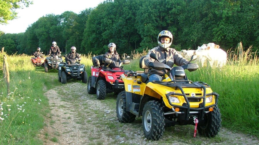 Randonnée Quad à Viarmes dans la Forêt de Carnelle