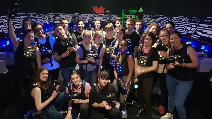 Combien de personnes pour un laser game ?
