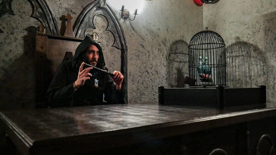 Un escape game "l'école des sorciers" à Mougins