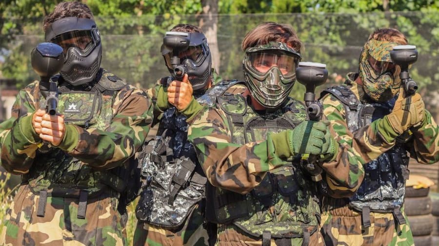 Team Building Paintball