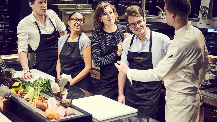 cours de cuisine pavillon ledoyen