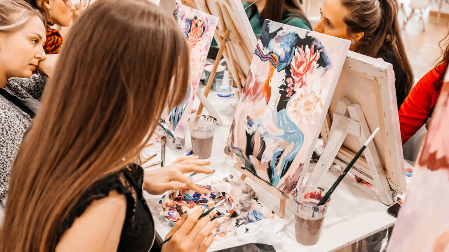Atelier peinture : nos conseils pour devenir un as du pinceau 🖌️