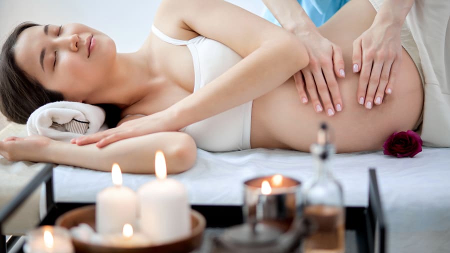 massage femme enceinte