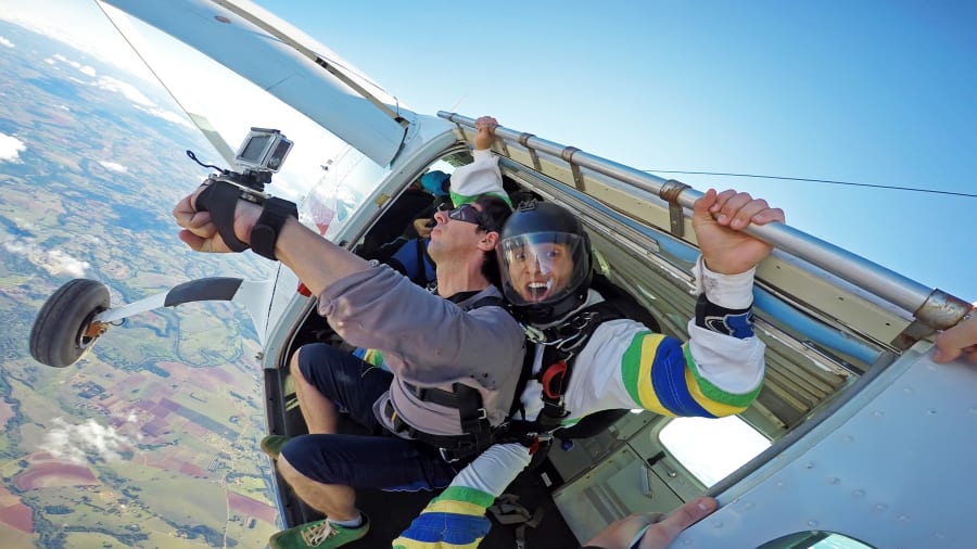 Comment se passe un saut en tandem ?
