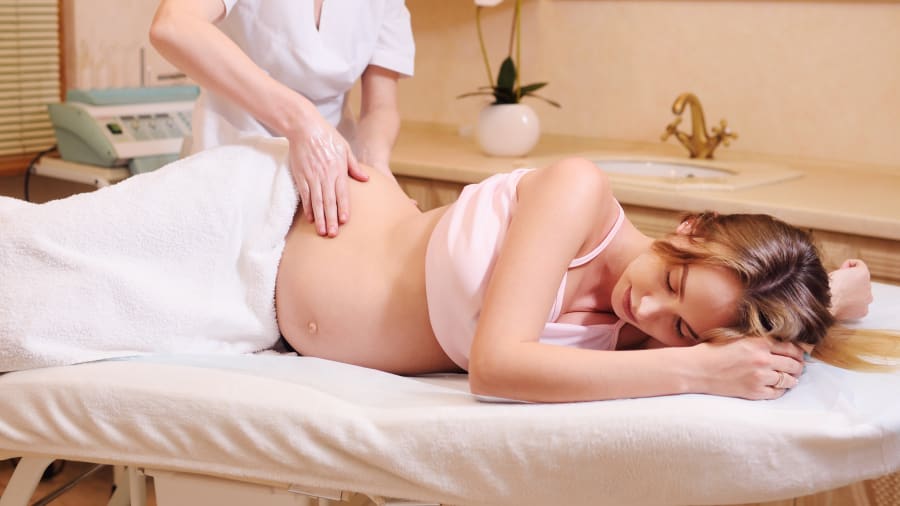 massage femme enceinte