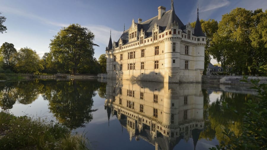 Découvrir le Château d'Azay-le-Rideau et son joli parc paysager
