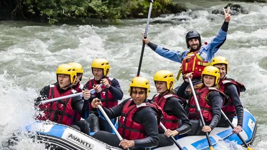 Quelle tenue prévoir pour une séance de rafting ?