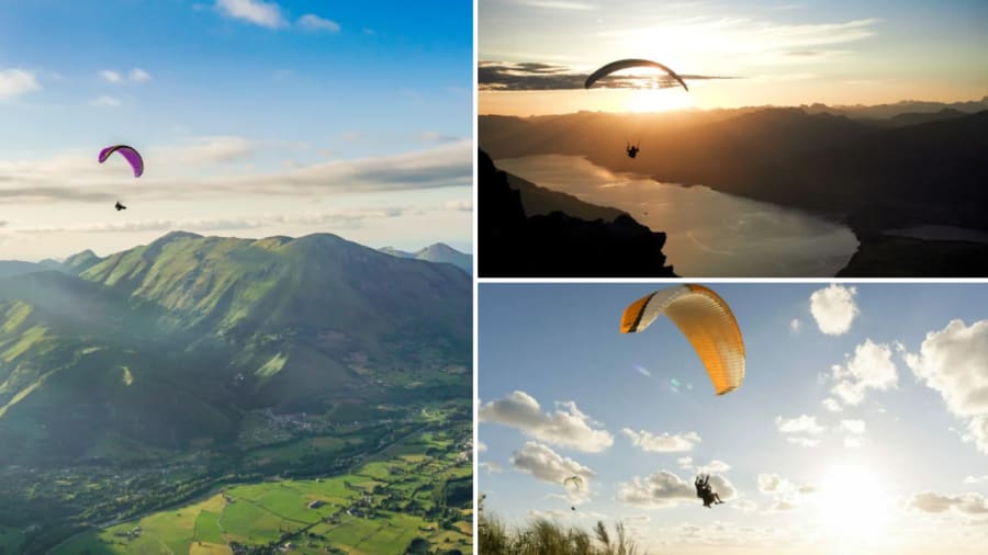 vol en parapente