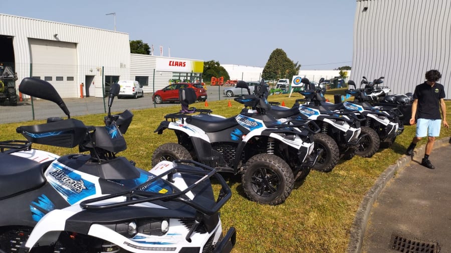 Partez en balade en quad électrique à Quelneuc