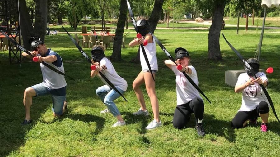 Un dimanche sportif à l'Archery Tag