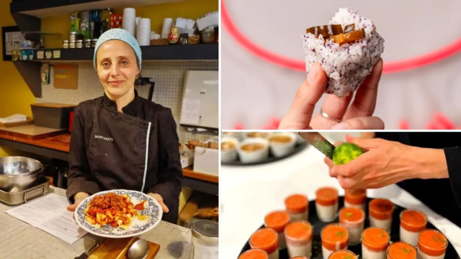 Un cours de cuisine convivial