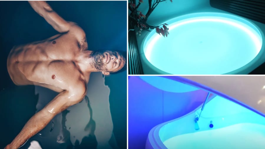 Une séance de flottaison sensorielle