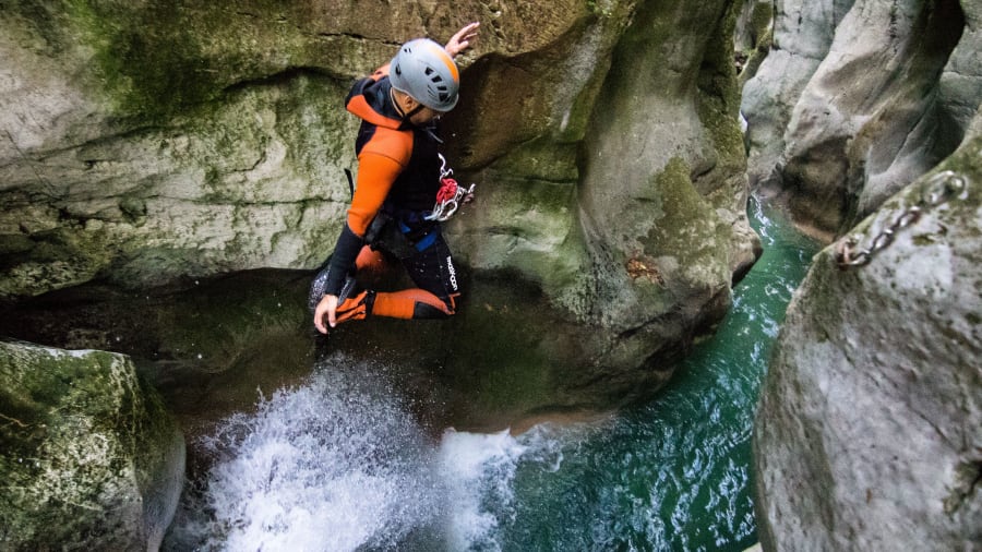 Un sortie canyoning au Furon-Haut