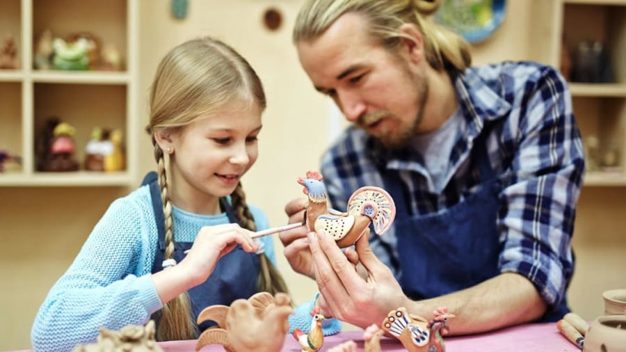 Atelier parent/enfant sculpture animaux