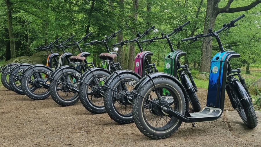 Faire une balade à trottinette électrique en famille autour de Yerres