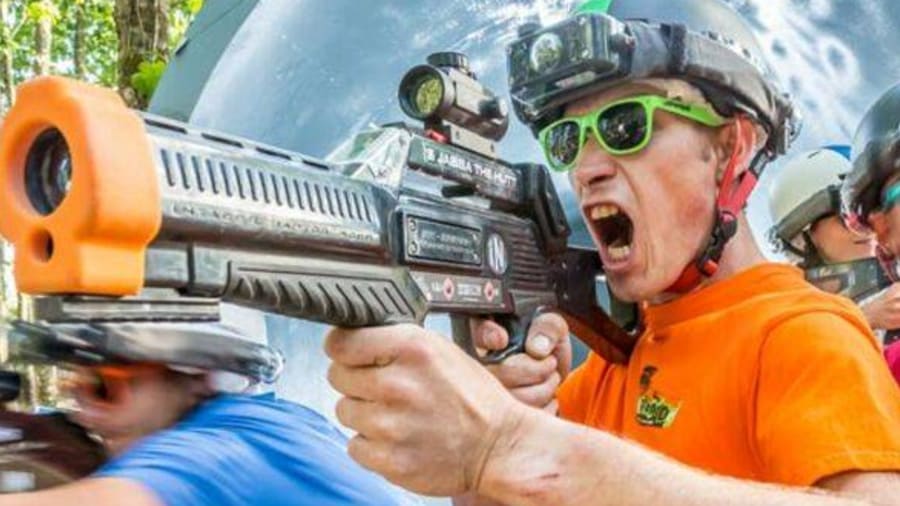 Un Laser Game Outdoor à Saint-Malo