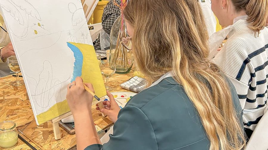 Atelier apéro & peinture à Aix-en-Provence