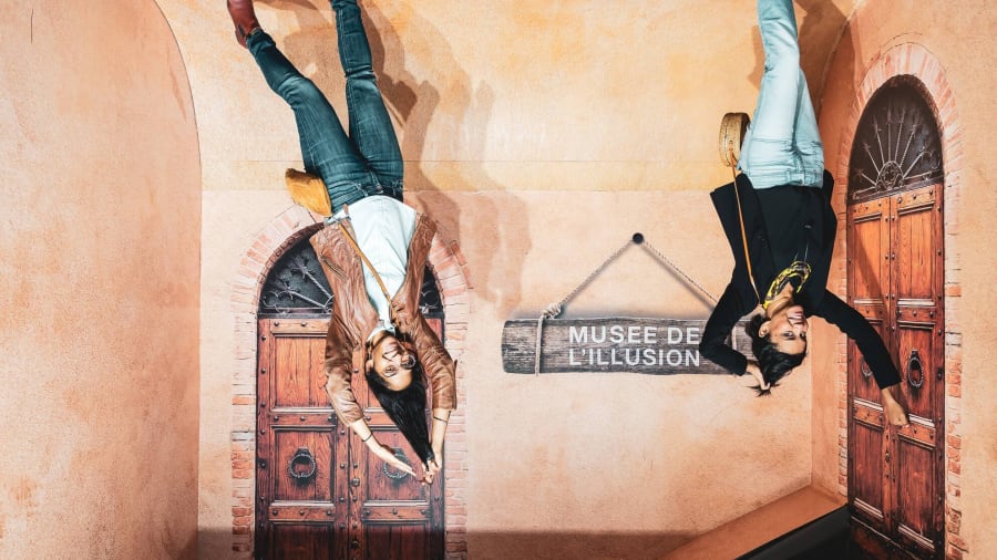Billet pour le Musée de l'illusion