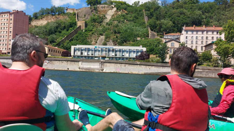 Visite de Lyon en kayak