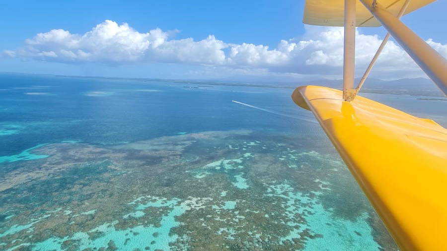 Escapade en hydravion en amoureux sur une île en Guadeloupe