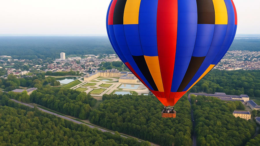 Vol en Montgolfière à Fontainebleau