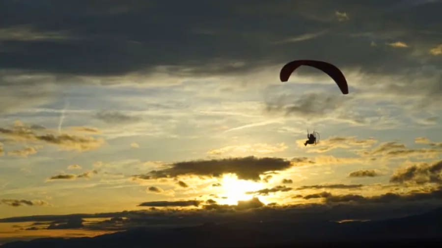 Baptême de l'air en ULM Paramoteur près de Colmar (68)