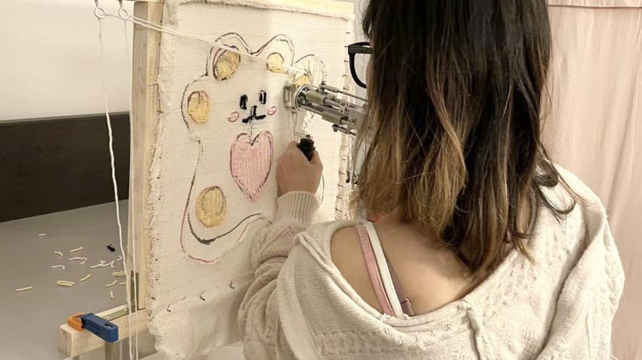 Un atelier Tufting