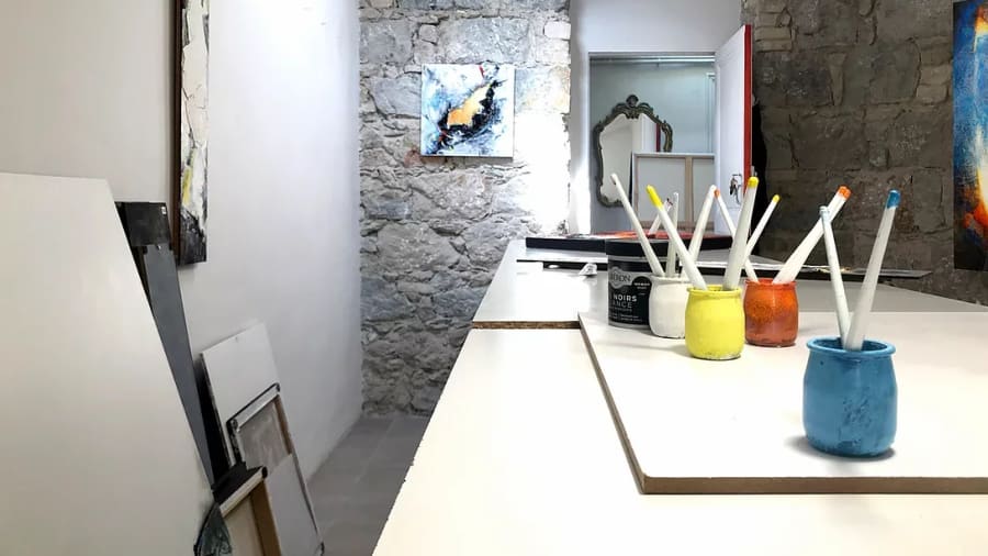 Atelier peinture avec un artiste international