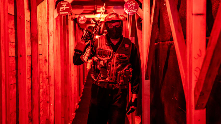Une session Paintball