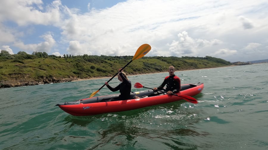 Randonnée Kayak "Les falaises des Roches Noires" à Trouville
