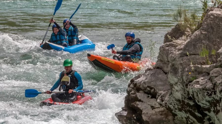 Demi-journée Cano-raft dans les Gorges de Fontgaillarde