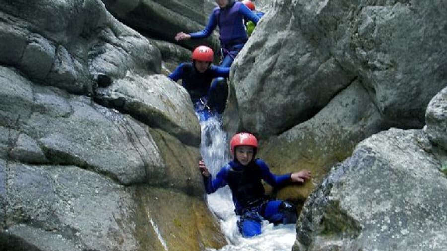 Canyoning dans les Gorges du Loup à Gourdon (06)