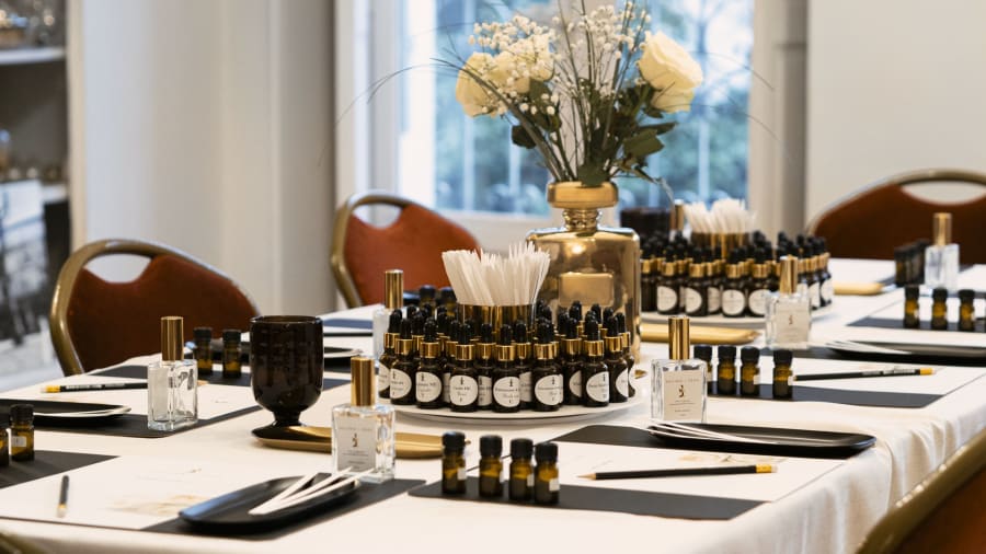 Un atelier de création de parfum en amoureux