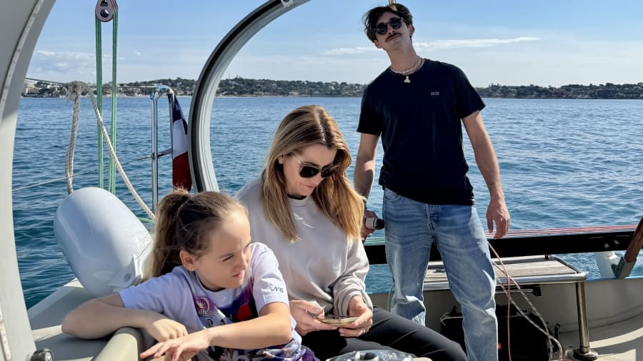 Initiation à la voile à Antibes