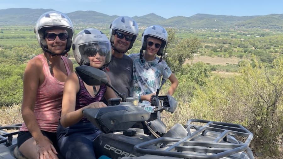 Une randonnée en Quad à Puget-Ville