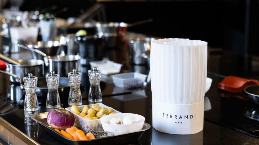 Un cours de cuisine avec l'école Ferrandi entre amoureux