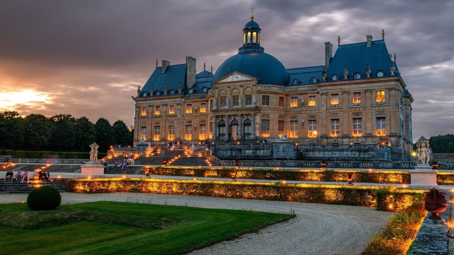 Visite aux Chandelles au Château de Vaux-le-Vicomte