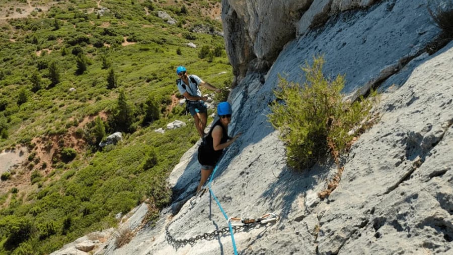 Via Ferrata Sainte-Victoire à Aix-en-Provence