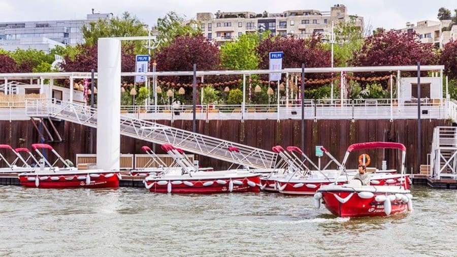 Location de bateau électrique (5 pers. max) à Levallois